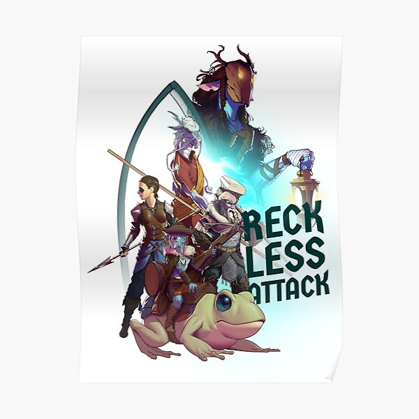 Reckless Attack Flyer Poster
