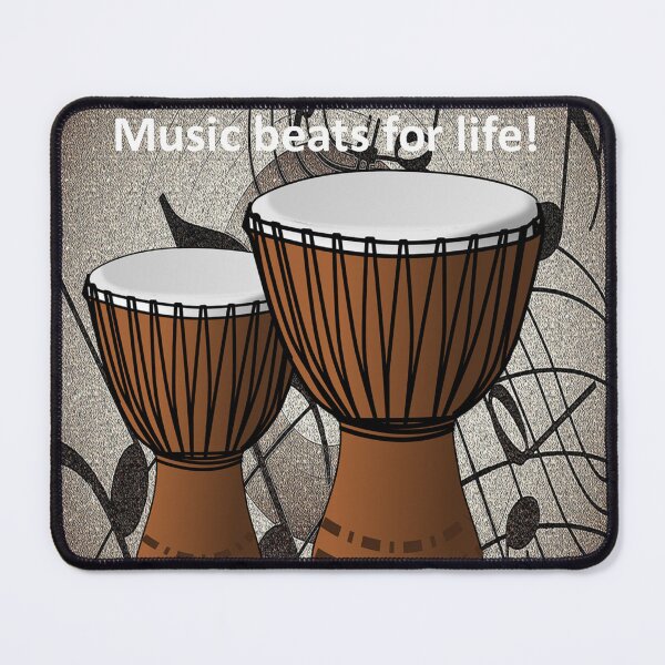 Item preview, Bongos, African Beats, Music Beats for Life designed and sold by MugsNstuff Live Love Create!.