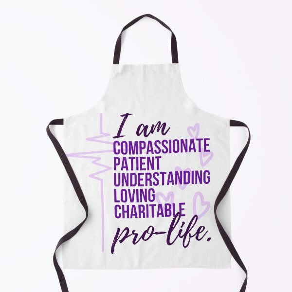 Item preview, I am Pro Life (purple) designed and sold by CarolineTherese.