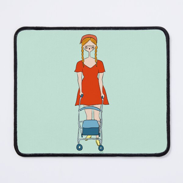Item preview, Cute Girl With Rollator (mint) designed and sold by misslovelymess.