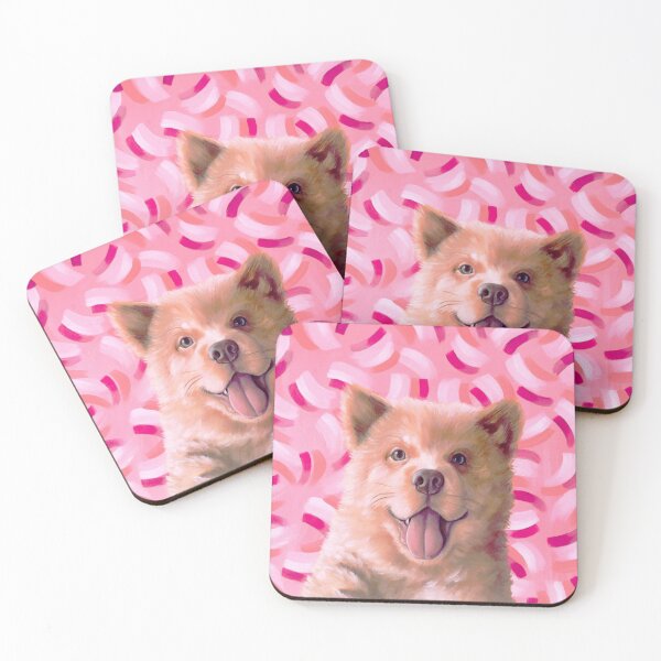 Item preview, Cute Chow chow Art (Pink) designed and sold by studioaegis326.