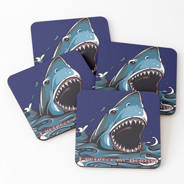 Item preview, I Respect My Dentist Shark designed and sold by PapitosPlace.
