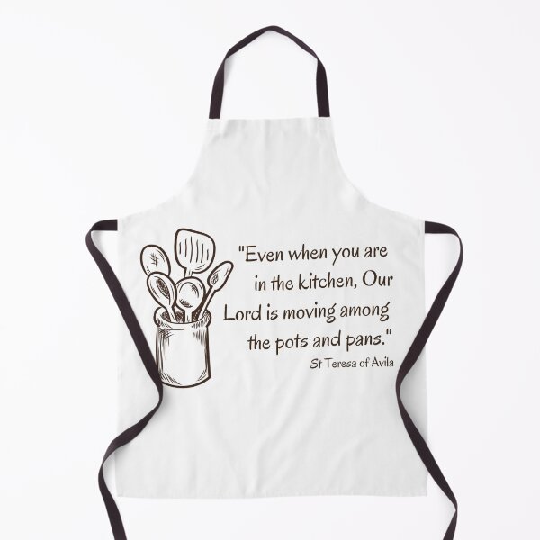 Item preview, Our Lord Among the Pots and Pans // St Teresa of Avila designed and sold by CarolineTherese.