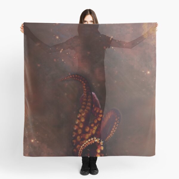 Red tentacles d2d Scarf