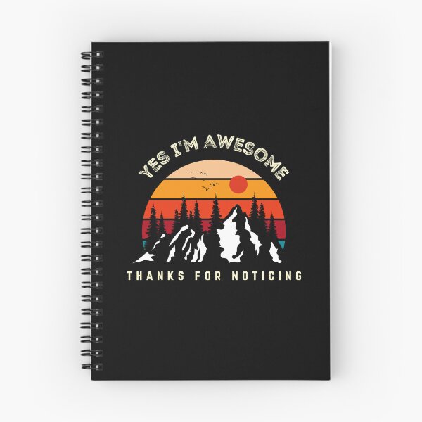 Item preview, Yes I'm Awesome Thanks For Noticing designed and sold by two7designs.