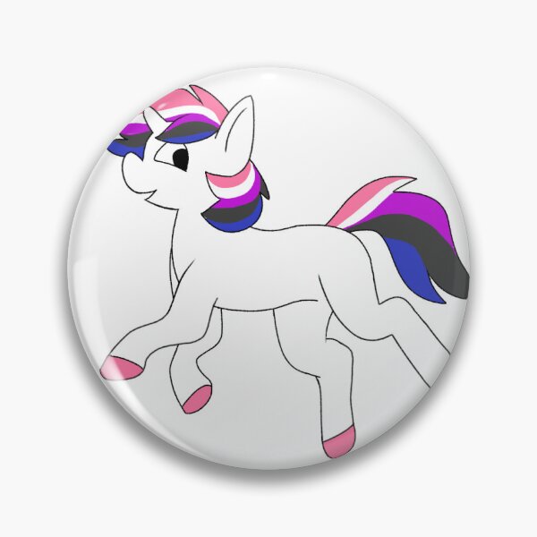 Aperçu de l'œuvre Fierté de licorne fluide créée et vendue par LuckyNumber-13.
