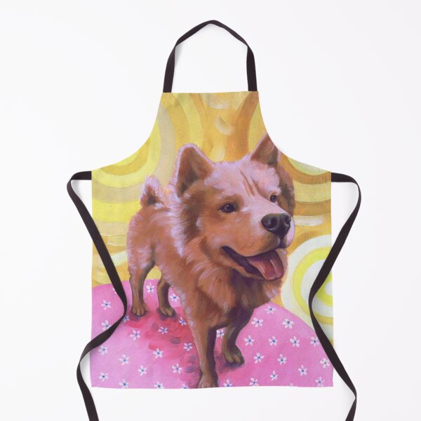 Item preview, Cute Chow chow Art (Pink Yellow) designed and sold by studioaegis326.