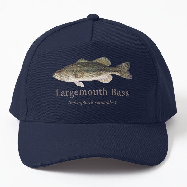 Largemouth Bass Game Fish Angler Gift Fisherman Cap for Sale by  emmanu38pre