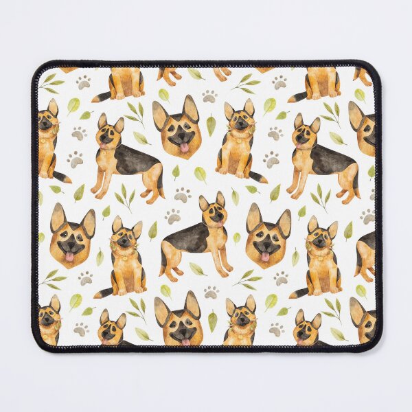 Item preview, German Sheppard Dog Doggie Puppy Pet Pattern designed and sold by Draculaura2009.