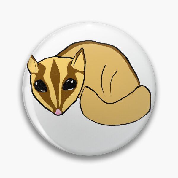 Item preview, Sugar Glider resting cartoon  designed and sold by KaylaKritters.