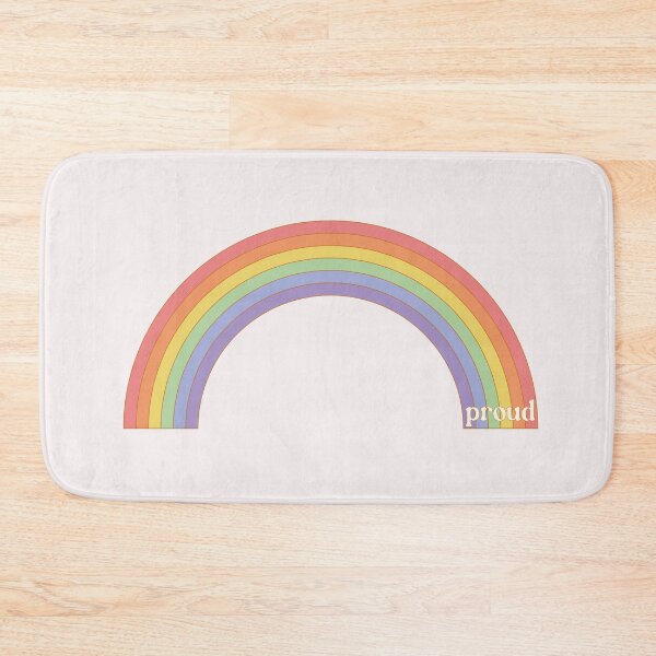 Item preview, Proud Groovy Retro Rainbow designed and sold by bykirstco.