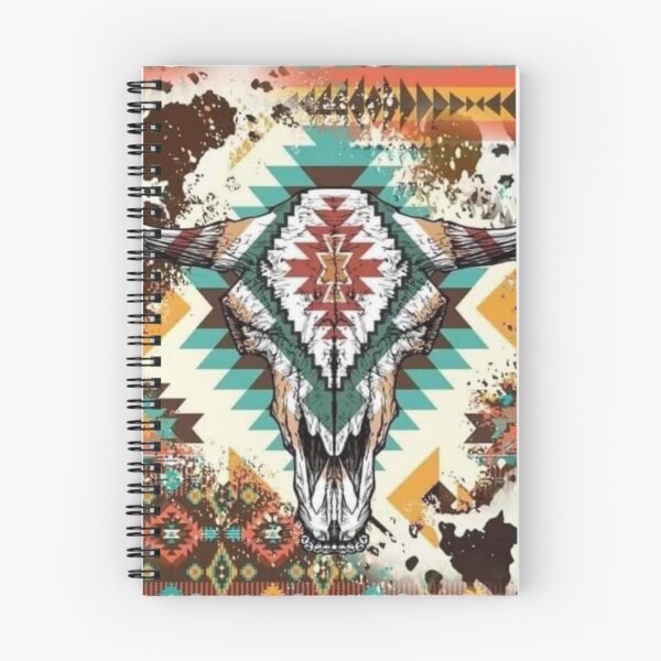 Item preview, Aztec Cow Print Bull Skull  designed and sold by Dana  Burke.