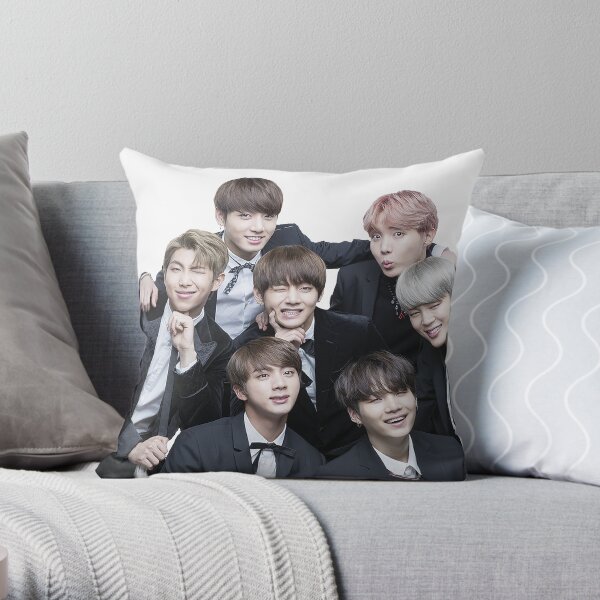 Bts Throw Pillow