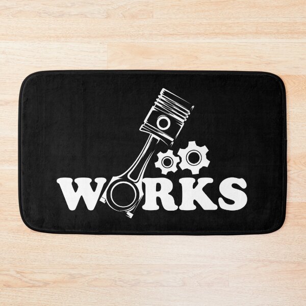 Item preview, Auto repair shop icon with pistons and gears designed and sold by AndreMi.