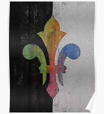 Fleur de Lis Poster
