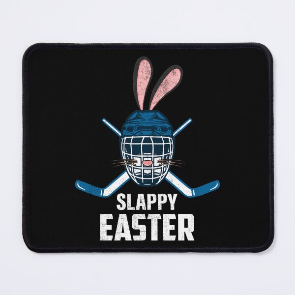 Item preview, Slappy Easter Bunny Rabbit Hockey Player Sport Lover designed and sold by haselshirt.