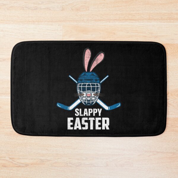 Item preview, Slappy Easter Bunny Rabbit Hockey Player Sport Lover designed and sold by haselshirt.