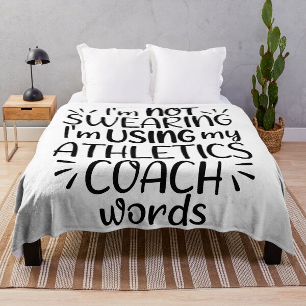 Item preview, I'm not swearing I'm using my athletics coach words designed and sold by TheGreenGoat.