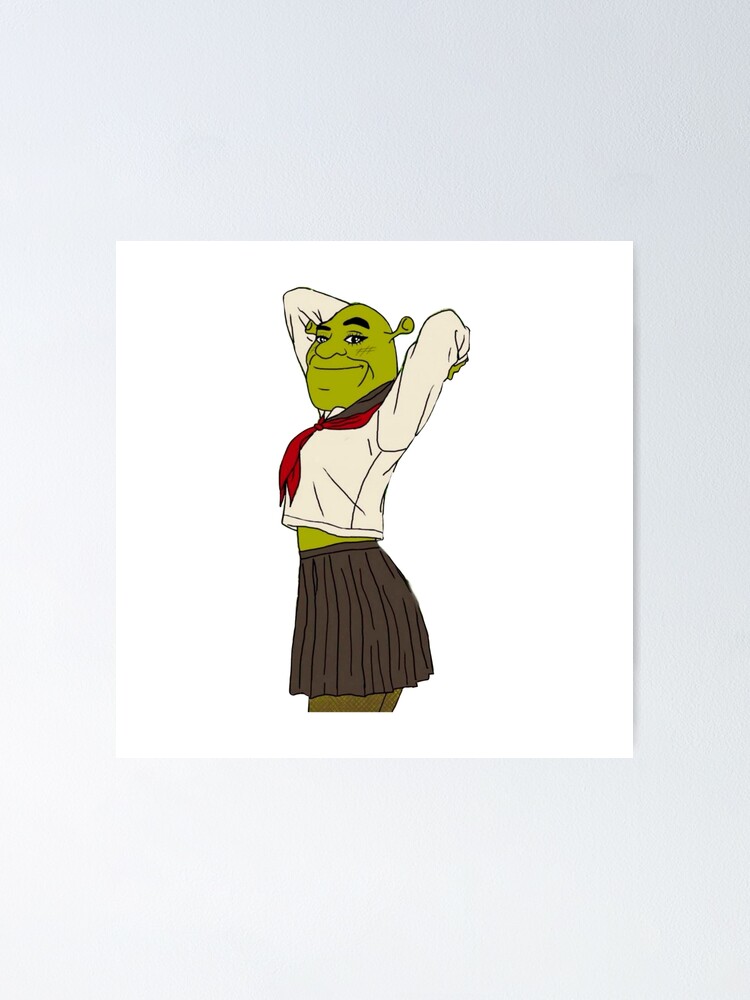 Shrek Meme Posters for Sale