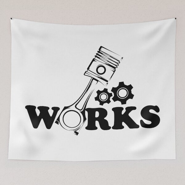Item preview, Piston gear illustration of car engine designed and sold by AndreMi.