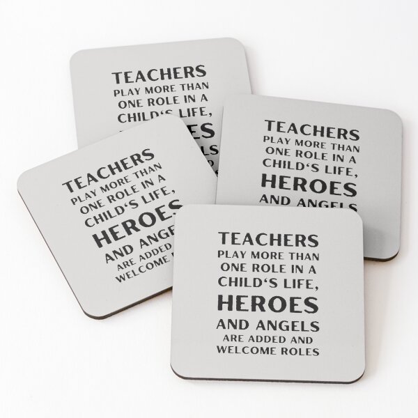 Item preview, Teachers Play More Than One Role In A Child's Life The Best Teacher Black Design designed and sold by BestTeacher.