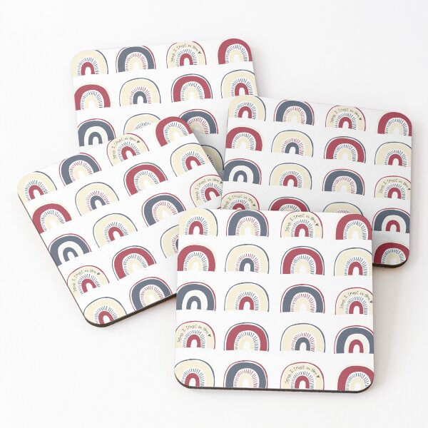 Item preview, Jesus I Trust In You Rainbow Pattern designed and sold by CarolineTherese.