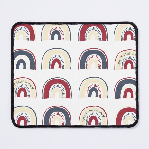 Item preview, Jesus I Trust In You Rainbow Pattern designed and sold by CarolineTherese.