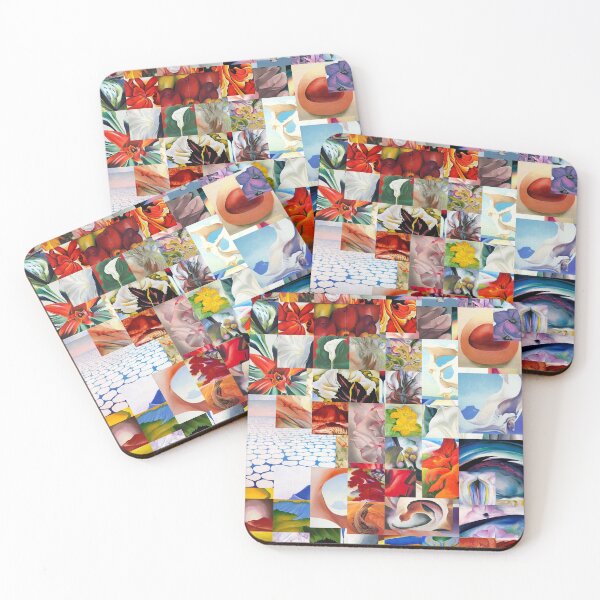 Item preview, Georgia O'Keeffe Collage designed and sold by Montage-Madness.