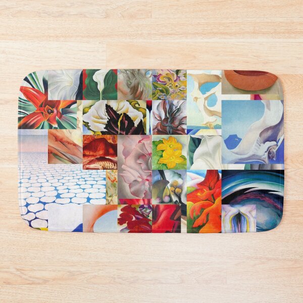 Item preview, Georgia O'Keeffe Collage designed and sold by Montage-Madness.