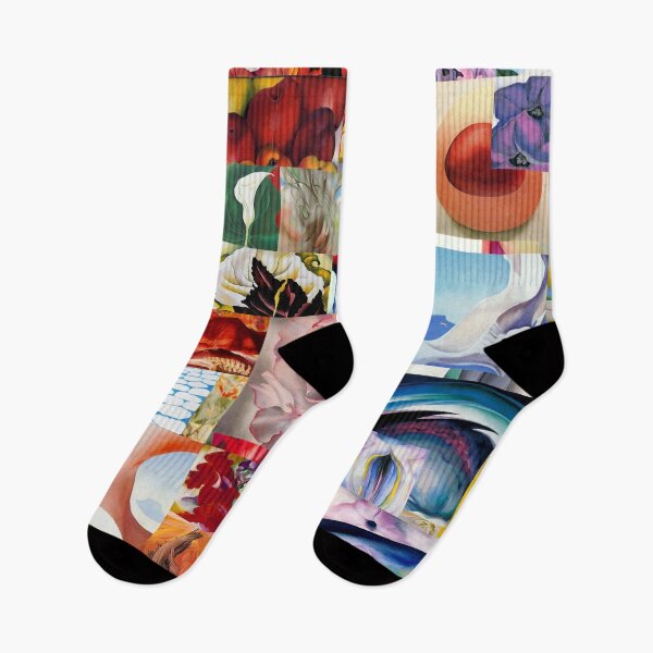 Item preview, Georgia O'Keeffe Collage designed and sold by Montage-Madness.