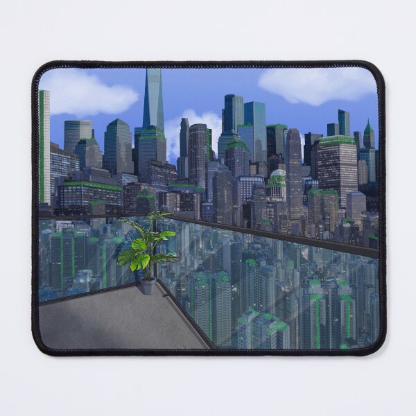 Item preview, Green City designed and sold by ellemomo-arts.