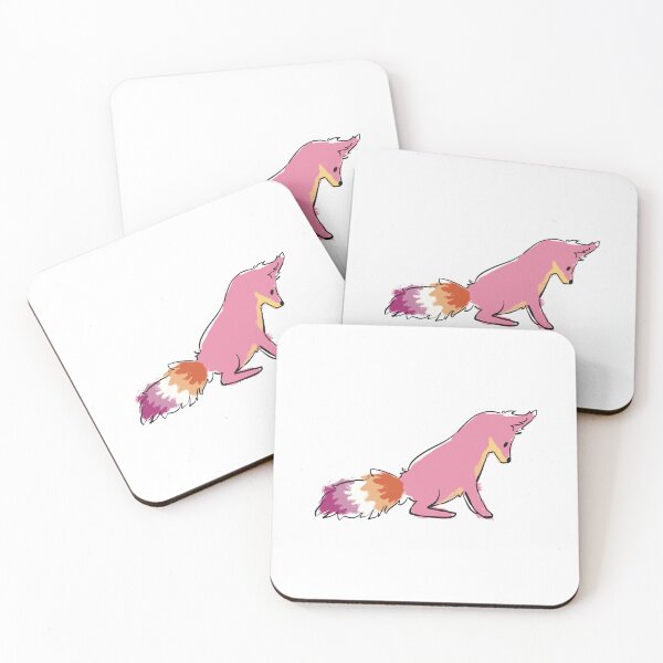 Item preview, lesbian fox | subtle pride flag designed and sold by sunfloras.