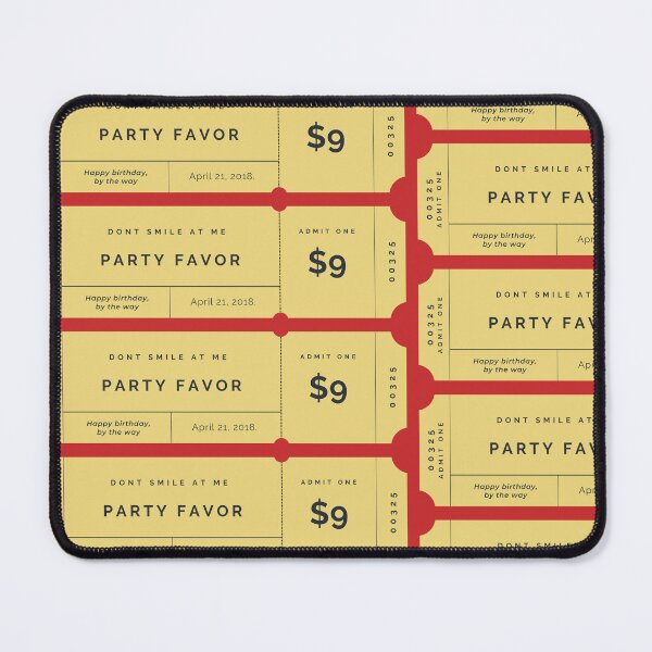 Item preview, Billie Eilish- party favor ticket designed and sold by chatoyante-co.