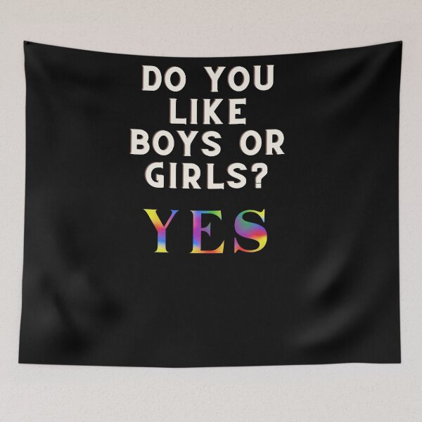 Item preview, Do You Like Boys Or Girls - Pride designed and sold by Avani01.