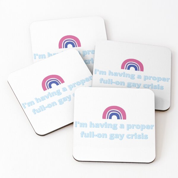 Item preview, i'm having a proper full-on gay crisis designed and sold by ouiouiitslucyb1.