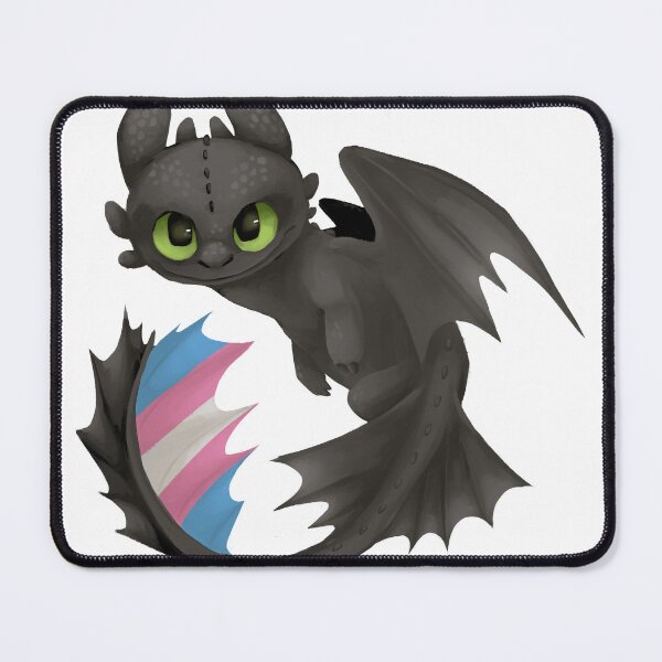 Item preview, Toothless Pride - Transgender designed and sold by scribblefoxx.