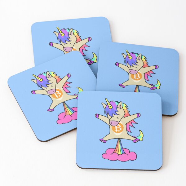 Item preview, My own btc unicorn drawing designed and sold by Blondiabshop.