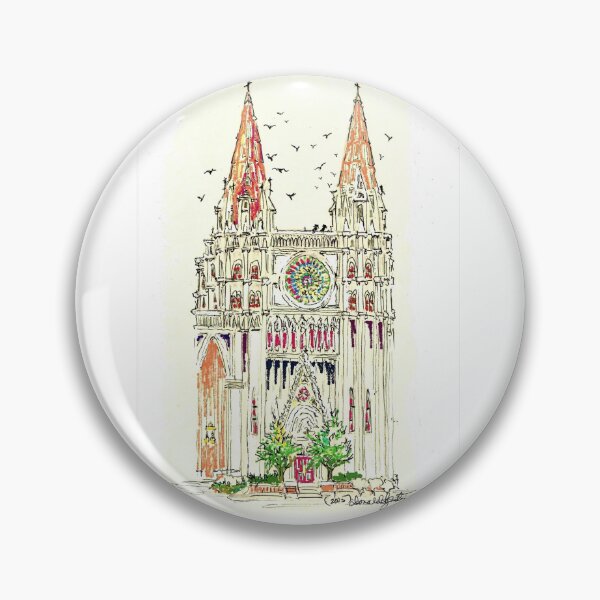 Item preview, Mexican Cathedral - Parroquia De San Jose Obrero - Arandas, Mexico designed and sold by DonSylvester.