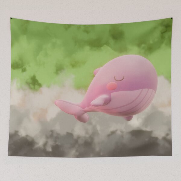 Item preview, Aromantic Whalien designed and sold by korejoons.