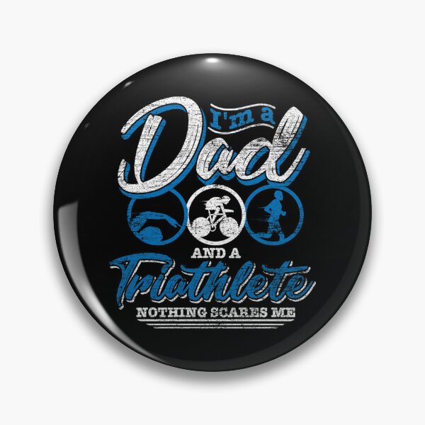 Item preview, Dad Triathlete Grunge Triathlon Classic T-Shirt designed and sold by joannonapk6.