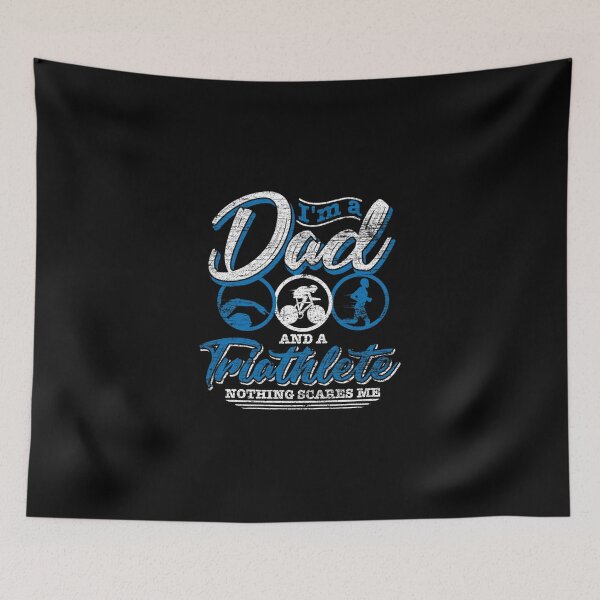 Item preview, Dad Triathlete Grunge Triathlon Classic T-Shirt designed and sold by joannonapk6.