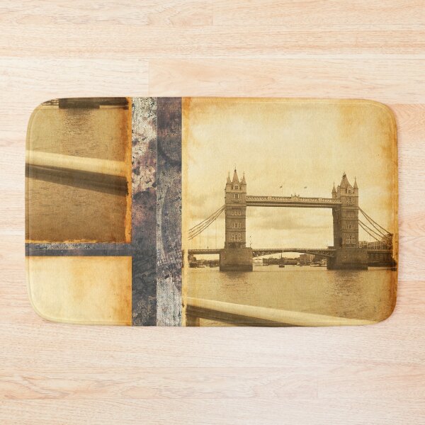 Item preview, Vintage Tower Bridge London England Sepia Photography Design designed and sold by EarthArtDesigns.