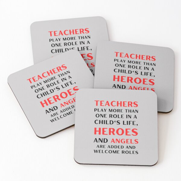 Item preview, Teachers Play More Than One Role In A Child's Life The Best Teacher Red Design designed and sold by BestTeacher.
