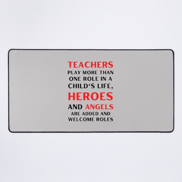Item preview, Teachers Play More Than One Role In A Child's Life The Best Teacher Red Design designed and sold by BestTeacher.