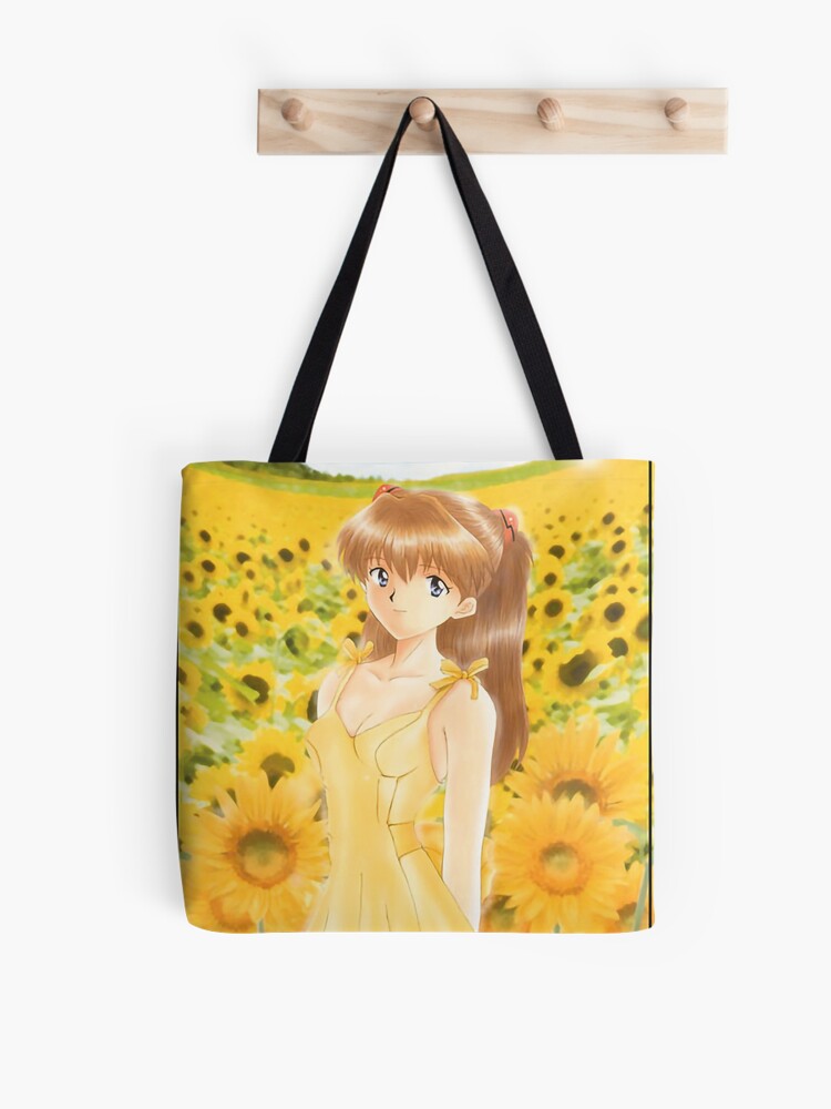 Bolsa de tela «Asuka Langley Soryu - Campo de girasoles - Neon Genesis  Evangelion» de Anderson-Arte | Redbubble