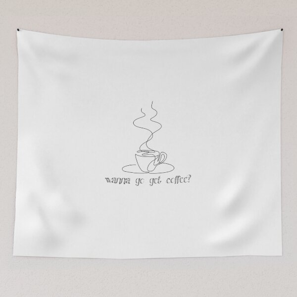 Item preview, wanna go get coffee designed and sold by kendarue.