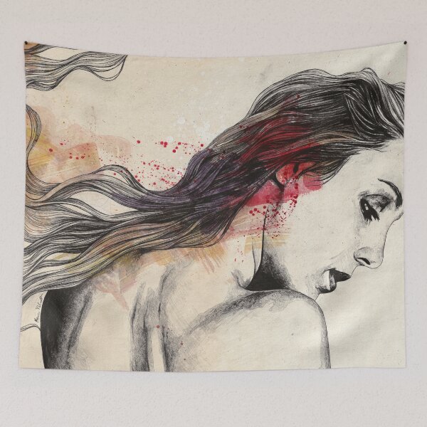 Item preview, Reckoning | woman sketch drawing designed and sold by Marco Paludet.