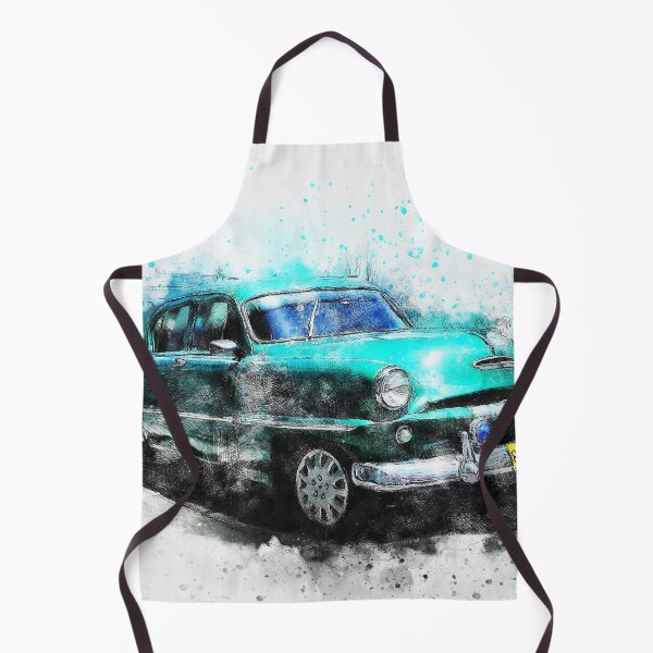 Artikelvorschau, Blauer Oldtimer entworfen und verkauft von Vlaki.