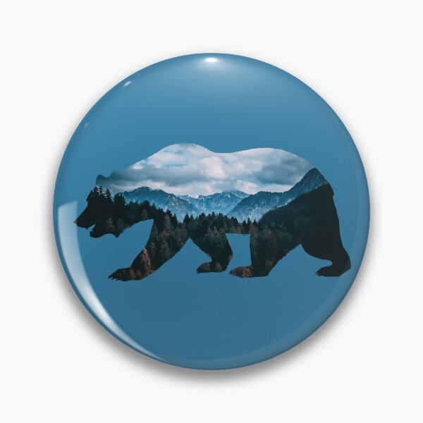Item preview, Mountain forest bear designed and sold by SweetLog.