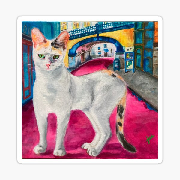 City Kitty-LISBON Sticker